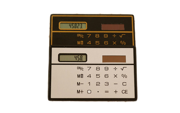 New Portable Slim Card calculator solar calculator Solar Calculators Card Calculators Ultra-thin