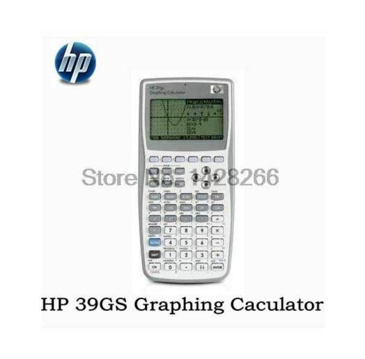 1 Piece New Original Graphics Calculator for HP 39gs Graphics Calculator teach SAT/AP test for hp39gs