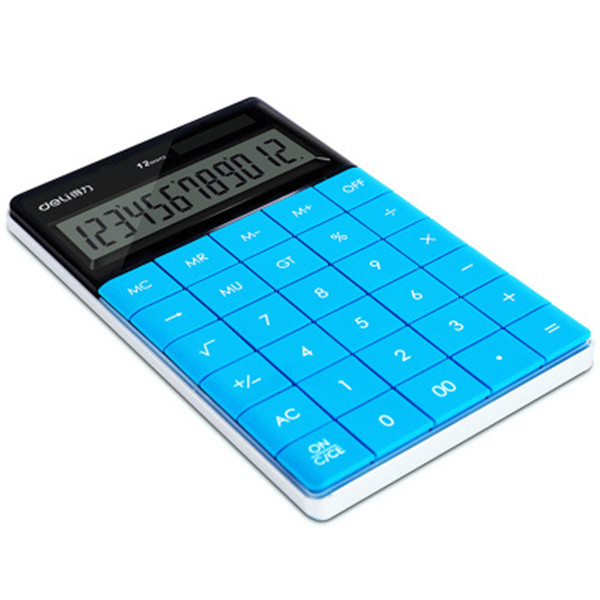 1589 calculator big button solar office business colorful portable tablet calculator computer