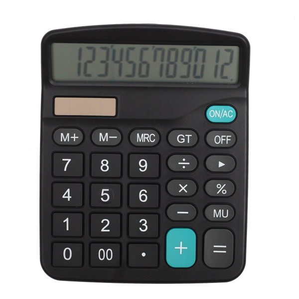 Calculator 12 Digit Large Screen Calculator Fashion Computer Financial Accounting