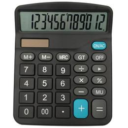 Calculator new 12 Digit Large Screen Calculator Fashion Computer Financial Accounting