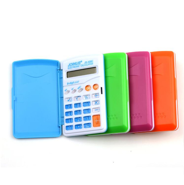 Candy Color Office Mini Scientific Calculator School Student Function Calculadora Multifunctional Clock Calculator Cientifica Wholesale Pric