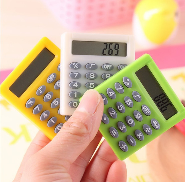 Lovely Mini Student Pocket 8 Digital Calculators Portable Examination Calculator Office Supplies Gift Mini Calculator