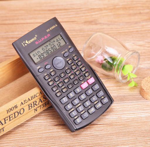 Handheld Student Scientific Calculator 2 Line Display 82MS Portable Multifunctional Calculator for Mathematics Teaching c668