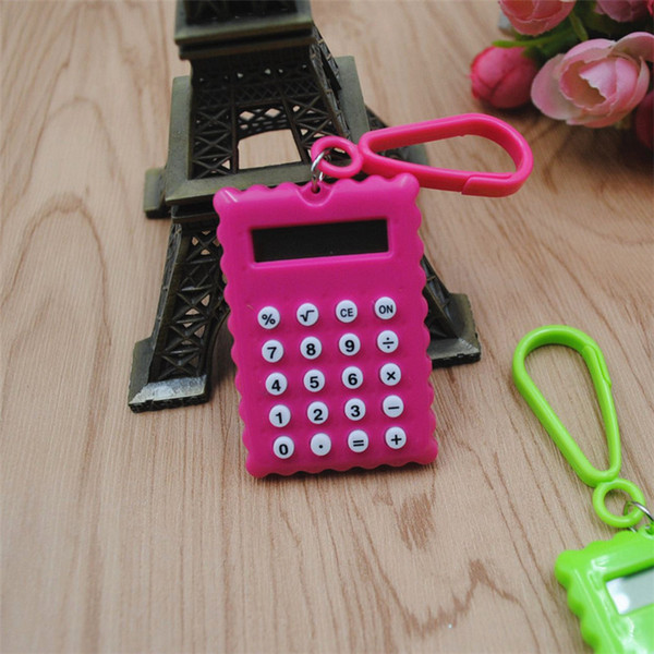 Calculator mini handheld ultra-thin Card calculator Power Small Slim Calculator coin batteries stationery portable