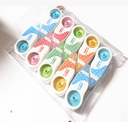 Wholesale-10pcs/set Korea Stationery Cute Novelty Decorative Correction Tape Correction Fluid School & Office Supply