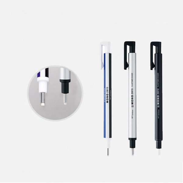 Round Tip Eraser Refill Pack Ultrafine Pencil Rubber Perfect Revise Details Professional Drawing Eraser Pen Accurate Correction