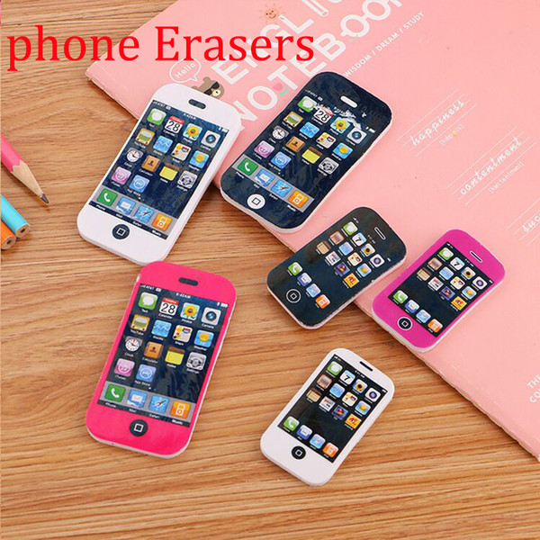 Phone Erasers New Creative Correction Supplies For Kids Student School Supplies Best Gift For Young Student