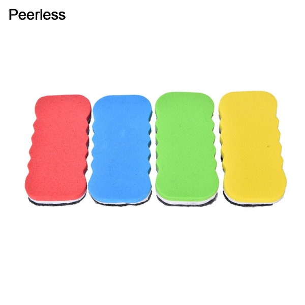 Peerless Mini Felt Fabric 4 X Non magnetic Blackboard Eraser Cleaner 6.2x3cm