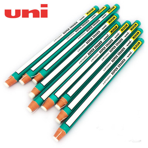 Wholesale-Eraser Roll Eraser Pen Used with Tear Details Innovative Green Rubber Writing Drawing Eraser Pencil