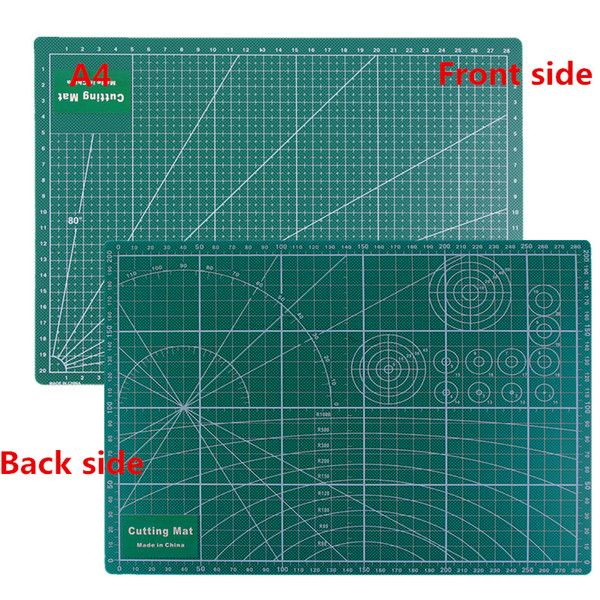 A4 3mm PVC Cutting Mat Cutting Pad Patchwork Tools Cut Pad DIY Tool Design Engraving Model Board Scale Plate Double-sided Self-healing