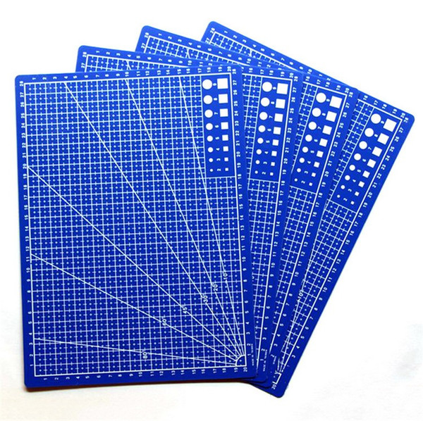 Plastic PP A4 Grid Lines Self Healing Cutting Mat Craft Card Fabric Leather Paper Board