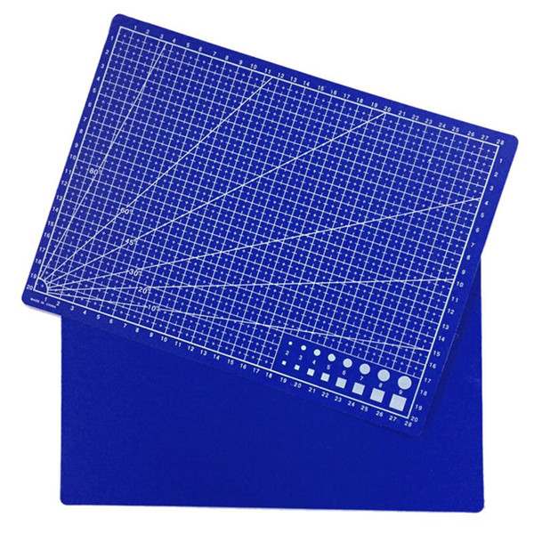 30*22cm Cutting Mats A4 Grid Plate Design Engraving Model Mediated Knife Scale Cut Cardboard School Office Supplies