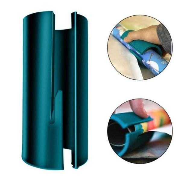 ELF Sliding Wrapping Paper Cutter Rolled Paper Cutting Device Cuts the Prefect Line Every Single Time SN2116