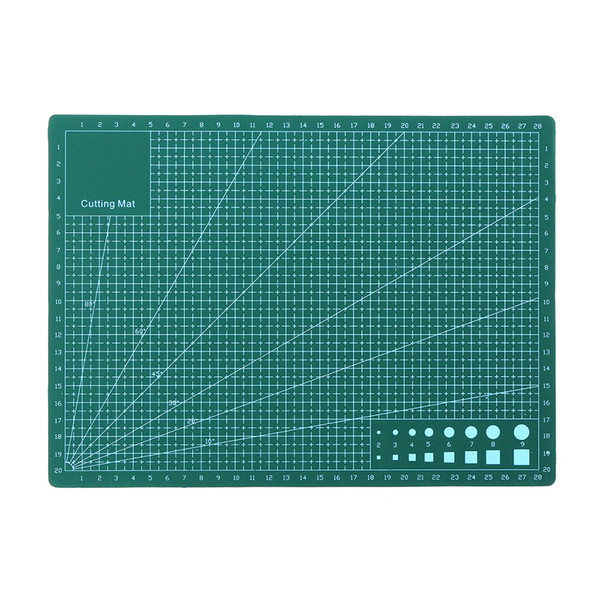 220mm x 300mm A4 Non Slip Cutting Mat Double-Sided Self Healing Rotary Cutting Mat Board