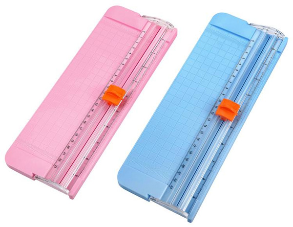 Mini paper Trimmer 9 Inch A5 Photo Paper Cutter Scrapbooking Trimmer with Finger Protection and Slide Ruler Design Ruler Guillotine for offi