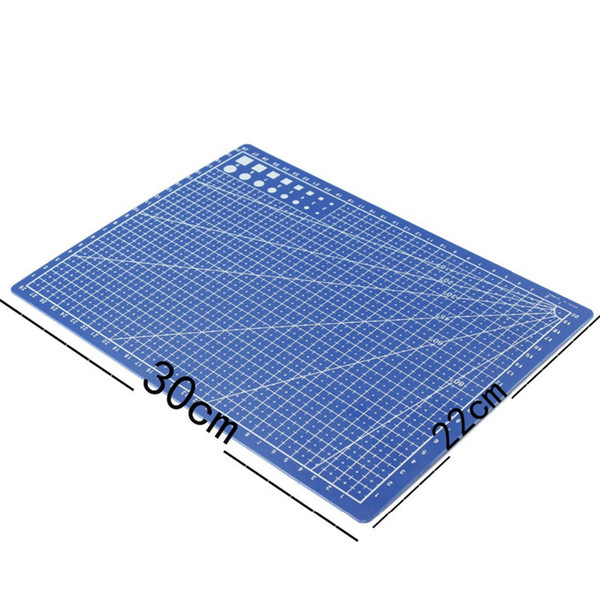 A4 / 30 * 22cm sewing cutting mats reversible design engraving cutting board mat handmade hand tools 1pc