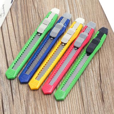 Cheapest mini Utility knife office school student paper cutters candy colors multifunction package express knife DIY tools