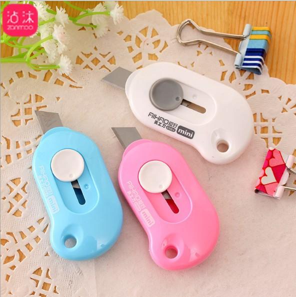 Love mini portable small art knife express box opener letter opener office paper cutting supplies