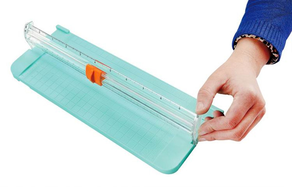 Mini Size paper Trimmer 9 Inch Precision Rotary Paper Trimmers Ruler Photo Paper Cutter Guillotine for Home School Office Scrapbooking Tools