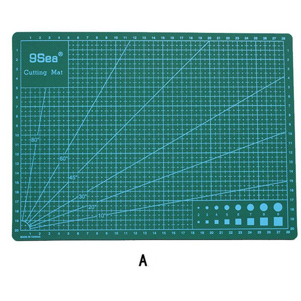 30*22cm Cutting Mats A4 Grid Double-sided Plate Design Engraving Model Mediated Knife Scale Cut Cardboard School Office Supplies