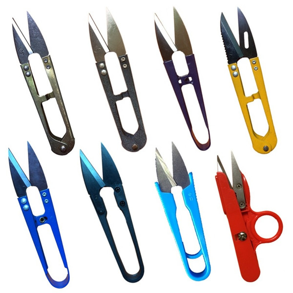 Snips Beading Thread Scissors Sewing Crafts Cross Stitch Practical High Hardness Scissor Cutter Nippers Tools U Shape 0 5fd jj