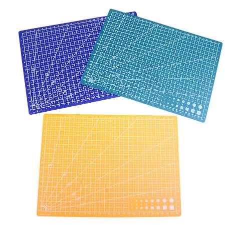 1PC 30*22cm A4 Grid Lines Self Healing Cutting Mat Craft Card Fabric Leather Paper Board