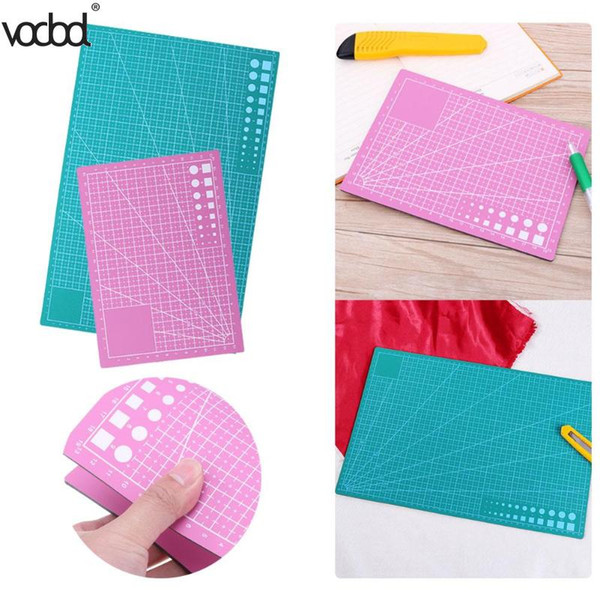 A3/A5 PVC Cutting Mat Board DIY Craft Patchwork Cut Pad Tools Self-healing Leather Cutting Board Escolar School Office Supplies