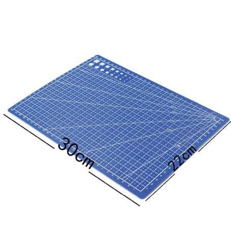 A4 / 30 * 22cm sewing cutting mats Double-sided Plate design engraving cutting board mat handmade hand tools 1pc