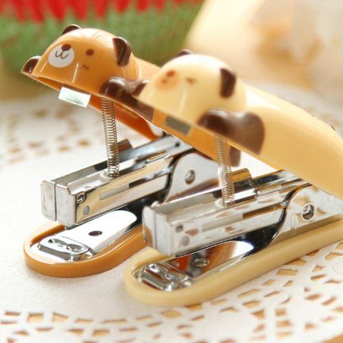 3 pcs/set Stapler for No. 10 Staples Rilakkuma design Hand puncher Paper punch Cute stationery store school supplies 6715