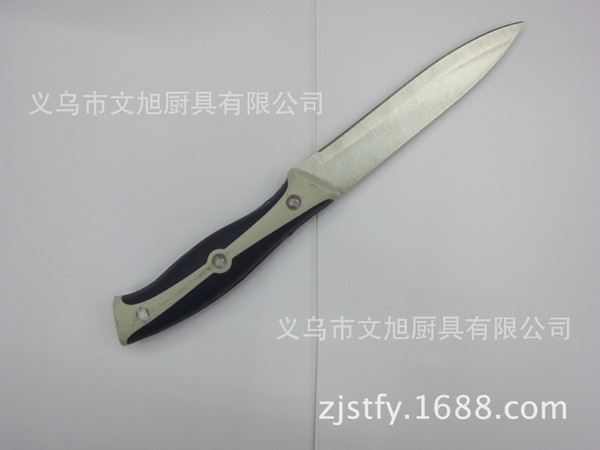 Spot Supplies Plug-in Card Loading Rubber And Plastic Handle General Service Utility Knife Fruits Knife