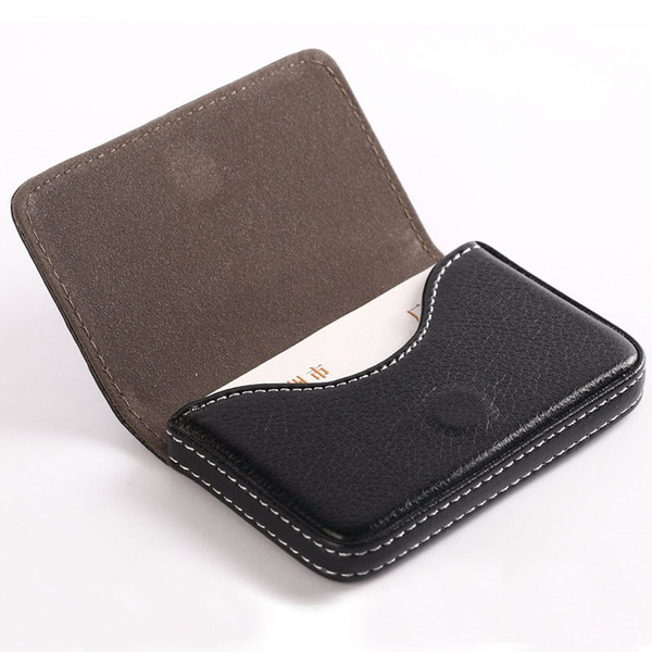 Fashion Men Business Card Holder Casual PU Wallet Coin Purse Holder Coin ID Card Pocket ZA6909