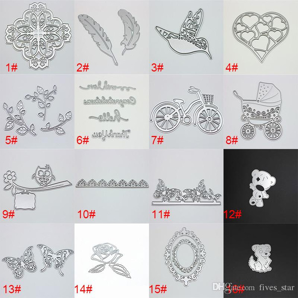 2017 DIY Die Frame Metal Cutting Dies Stencils for DIY Scrapbooking/photo album Decorative Embossing DIY Paper Cards Free DHL XL-M246