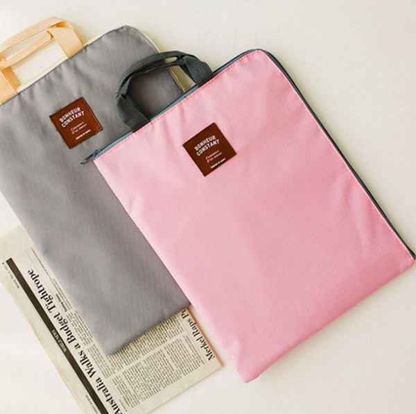 4 Colors Canvas File Folders School Supplies Office Filing Supplies Cheap Good Quality and Free Shipping SN1020