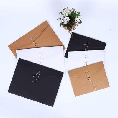 A4 A5 file folders Office School Supplies Filing Products paper Filing Supplies Black and white ash yellow transverse vertical