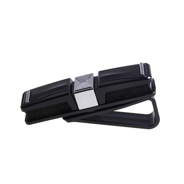 New RUNDONG AUTO ACCESSORIES R-2713 boxed rotating car glasses clip 360 degree rotating glasses clip car paper