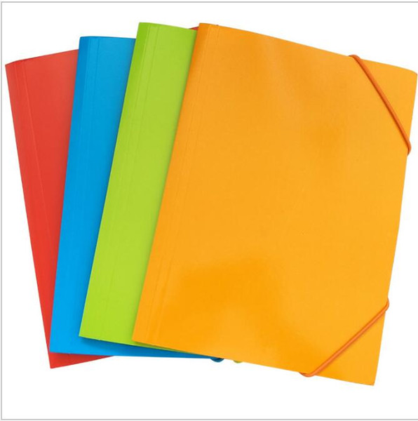 wholesale A4 Archival Bag Multi Color Paper Folders Filing Supplies File Pocket Student Stationery New Arrive