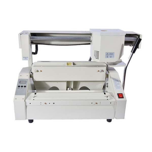 1pc glue book binding machine glue book binder machine hot melt book binding machine booklet maker