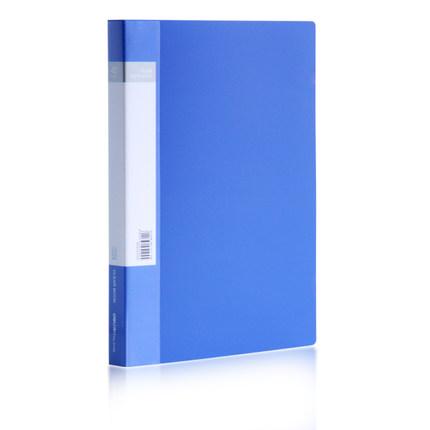 Wholesale-2 PCS/LOT A4 Plastic File Folder 40 Page Clear Book Document Folder Display Book Presentation Folder articulos de oficina