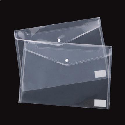 60pcs Best Transparent Plastic A5 Folders File Bag Document Hold Bags Folders Filing Paper Storage Office School Supplies