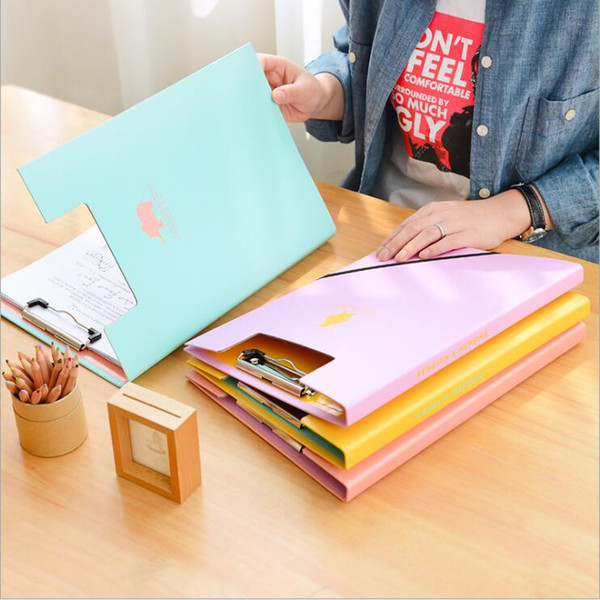 Clip File Folder Paper Storage A4 Size Office Accessories Supplies