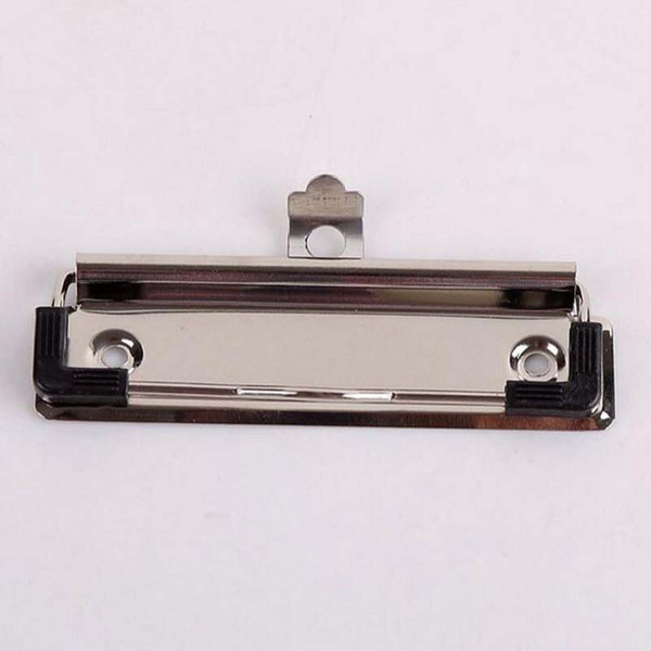 Creative 10pcs Metal 10cm Board Clips High Quality Metal Binder WordPad Clips Free Shipping School Office New Spring Clip