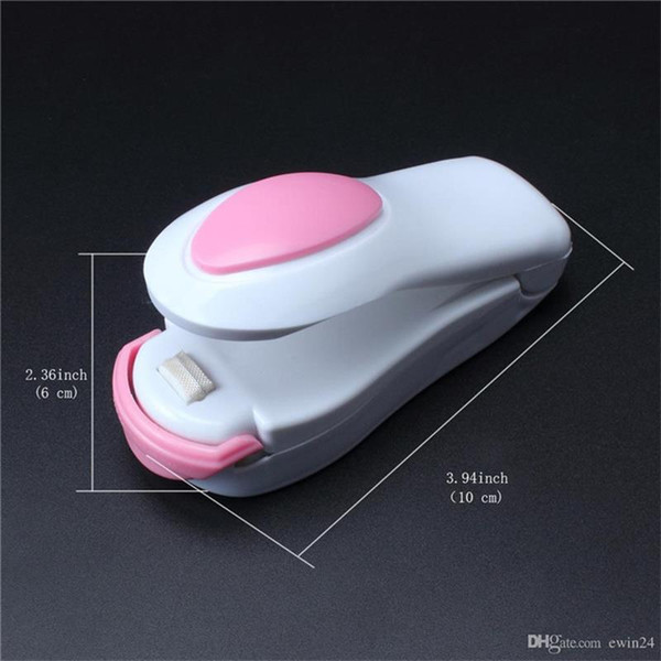 Magnetic Bottom Portable Mini Heat Sealing Machine Impulse Sealer Seal Packing Plastic Bags Vacuum Food Sealer Mini Portable