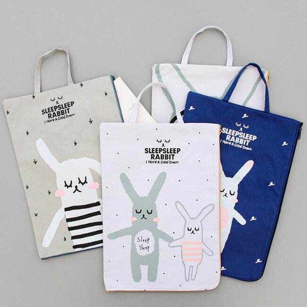 oxford envelope document bags larger capacity zipper rabbits file bags folders school file paper bags storage office supplies stationery