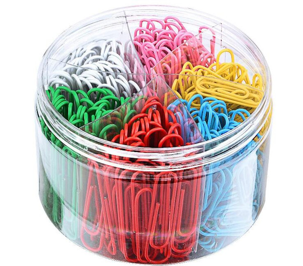 Free Shipping Colors Or Silver 28mm 33mm 50mm Paper Clips Office School Filing Supplies