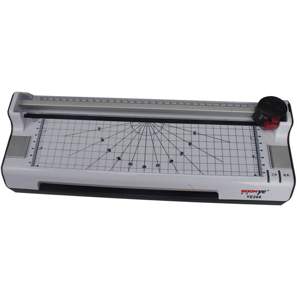 Cold and hot A4 business card photo office home laminating machine Multi-function anti-wear waterproof anti-curling faded anti-curl