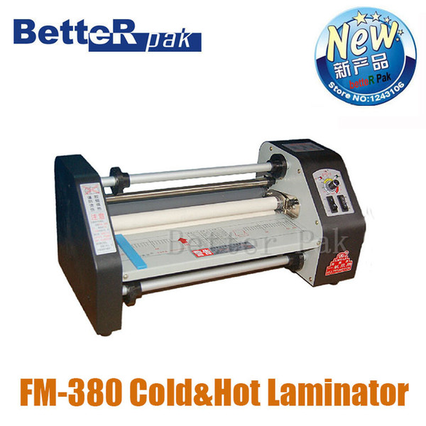 FM-380 paper laminating machine,students card,worker card,office file laminator.100% Guranteed photo laminator