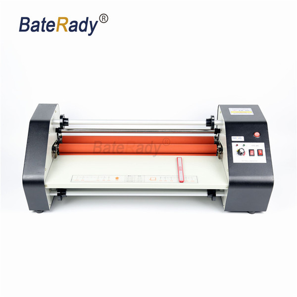 FM-480 paper laminating machine,cold and heating card laminating machine.220V photo laminator