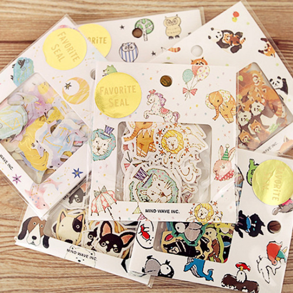 70 Pcs/lot Constellation Animals Mini Paper Sticker Diy Diary Planner Decorative Sticker Album Scrapbook Stationery 13 Design