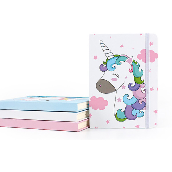 Butterfly Bird Hard Face College Student Strap Unicorn Notebook Wholesale Creative Notebook A5 A6 A7 Free DHL 876